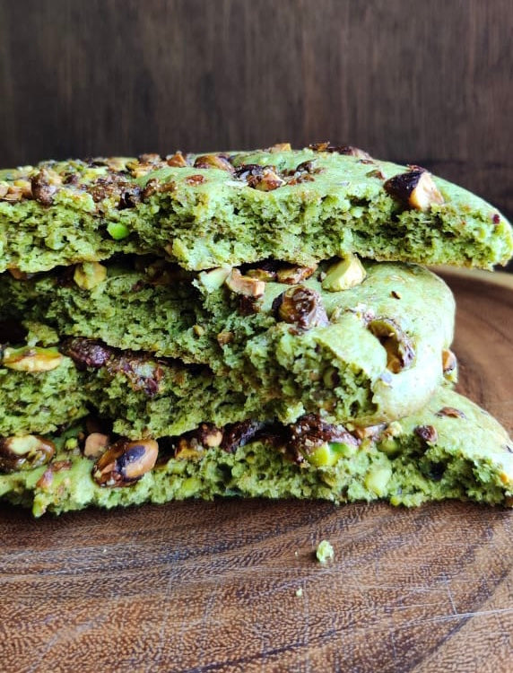 (SPECIAL ORDER) Honey Roasted Pistachio Matcha Jumbo Cookie