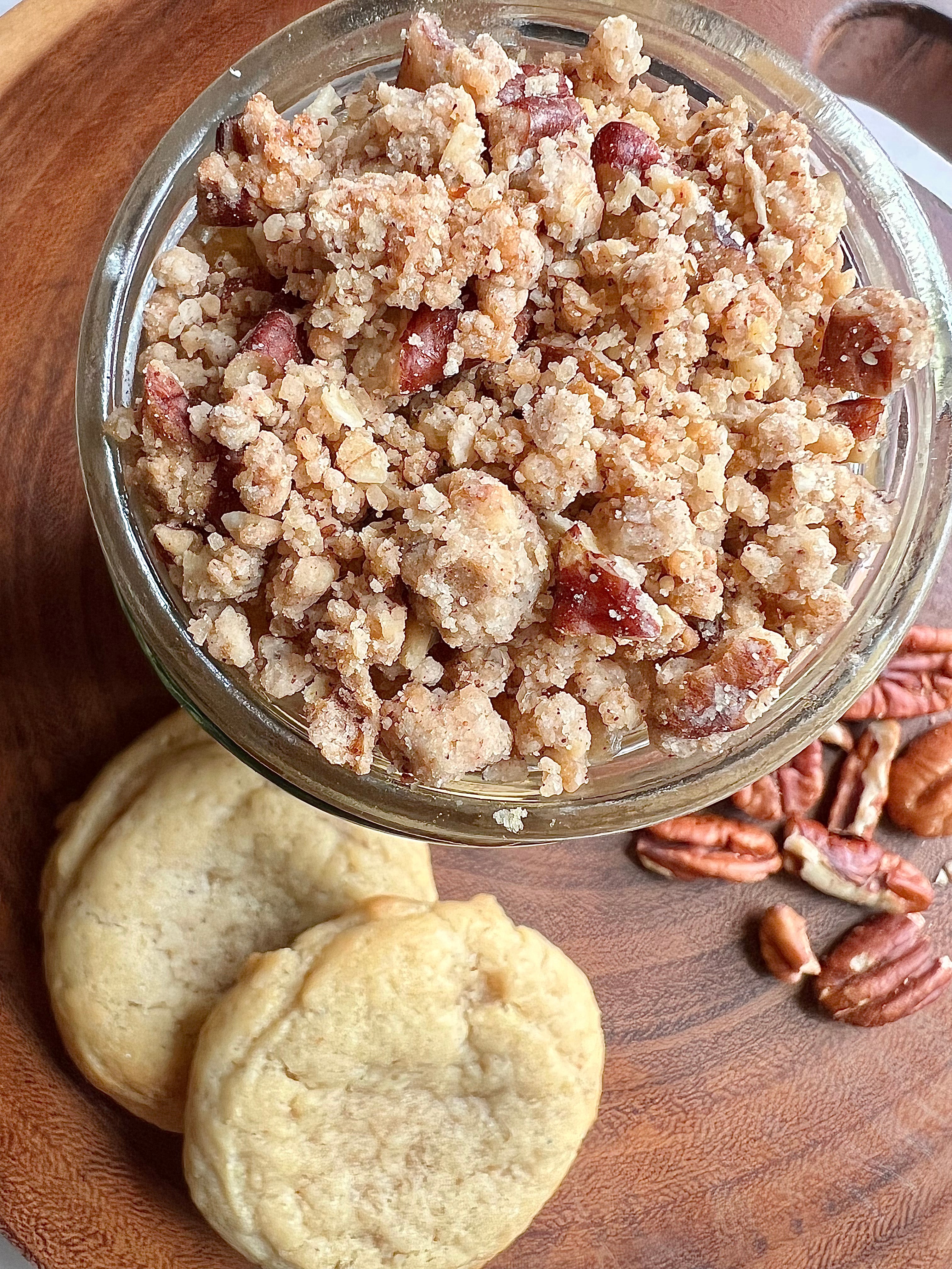 Apple Crisp Cookie Jar