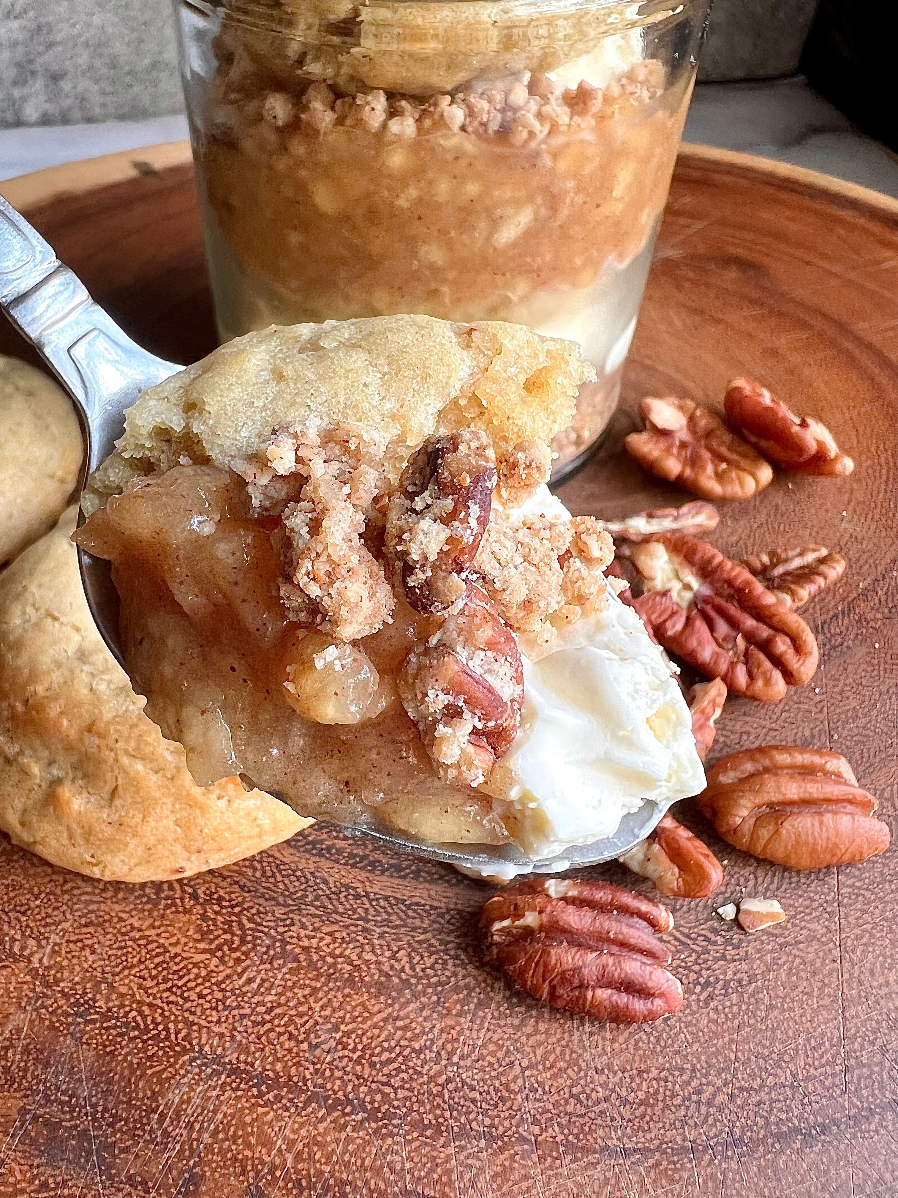 Apple Crisp Cookie Jar