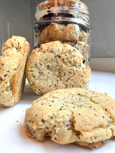 Coconut Lemon Blueberry Cookie Jar