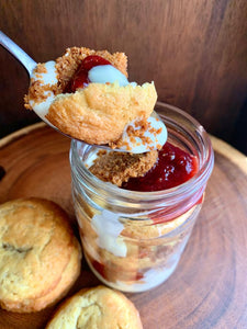 Strawberry Orange Cheesecake Cookie Jar