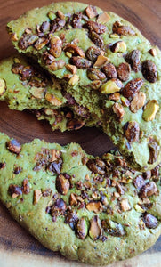 (SPECIAL ORDER) Honey Roasted Pistachio Matcha Jumbo Cookie