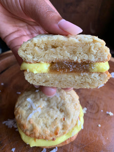 Coconut Pineapple Lemon Whoopie Pie